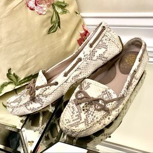 🆕 Vince Camuto || Snakeskin Driving Moccasin
